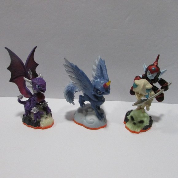 Skylander lot Giant Pumpkin Tree Swarm Whirlwind Rider Cynder Jet Hex Trigger - Picture 4 of 7